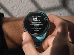 El Forerunner 265 es uno de los cinco smartwatches Forerunner aptos para descargar la versión de software 25.06. (Fuente de la imagen: Garmin)