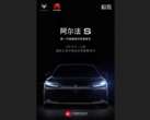 ARCFOX se burla de su primer coche adaptado a Huawei. (Fuente: Weibo)