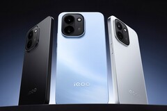El iQoo Z11 viene en opciones de color negro, azul y blanco