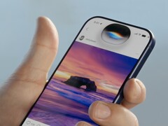 Animación de activación de la IA de Siri.