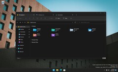 El Explorador de Archivos con pestañas llegará pronto a Windows 11. (Fuente de la imagen: Rafael Rivera en Twitter)