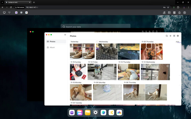 Acceso a las copias de seguridad desde la interfaz web