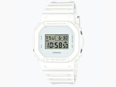 En la imagen, el nuevo Casio G-Shock DW-5600WW-7 vestido de blanco. (Fuente de la imagen: @morgan_gshock en Instagram)