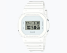 En la imagen, el nuevo Casio G-Shock DW-5600WW-7 vestido de blanco. (Fuente de la imagen: @morgan_gshock en Instagram)