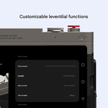 Funciones de marcación personalizables (Fuente de la imagen: Nubia - machine translated)
