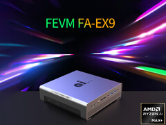 El FEVM FA-EX9 cuesta unos 1.943 dólares en China. En la imagen: el mini PC Strix Halo. (Fuente de la imagen: FEVM - editado)