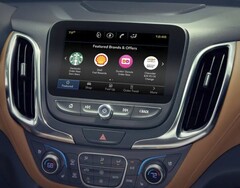 Aplicación de compras en el coche de General Motors Marketplace (Fuente: The Verge)