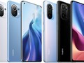El Xiaomi Mi 11 (L) y el Redmi K40 Pro (R) tienen componentes clave muy similares. (Fuente de la imagen: Xiaomi - editado)