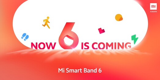 Mi Smart Band 6. (Fuente de la imagen: @Xiaomi)