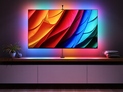 Se muestran los efectos de duplicación de pantalla con el Nanoleaf 4D V2 (Fuente de la imagen: Nanoleaf PR)