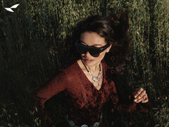 Las Air 4 cuestan unos 224 dólares en China. En la imagen: una foto promocional de las gafas AR. (Fuente de la imagen: Rayneo - editado)