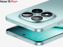 Redmi Note 15 Pro+ parece tener un diseño muy similar al de su predecesor. En la imagen: una foto promocional del teléfono. (Fuente de la imagen: Xiaomi)