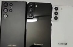 La serie Samsung Galaxy S22 ha aparecido recientemente en una supuesta filtración de un vídeo práctico. (Fuente de la imagen: @OnLeaks)