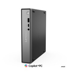 El Lenovo ThinkCentre neo 55q cuesta a partir de 499 dólares y está equipado con un procesador AMD Ryzen AI. (Fuente de la imagen: Lenovo)