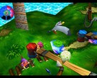 Imagen del juego ¡Tomba! 2: El regreso de los cerdos malvados Edición Especial. (Fuente de la imagen: Nintendo)