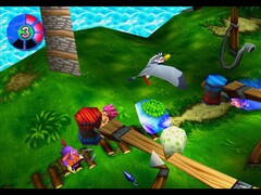 Imagen del juego ¡Tomba! 2: El regreso de los cerdos malvados Edición Especial. (Fuente de la imagen: Nintendo)