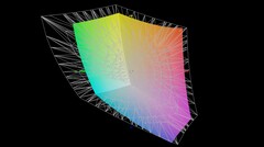 Cobertura del espacio de color (AdobeRGB) - 72,2 por ciento