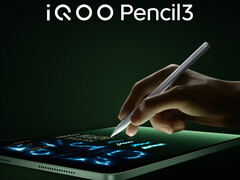El iQOO Pencil 3 tiene un diseño casi idéntico al Apple Pencil Pro. (Fuente de la imagen: iQOO)