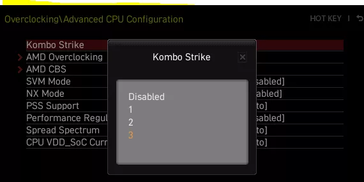 Utilidad MSI Kombo Strike. (Fuente de la imagen: MSI)