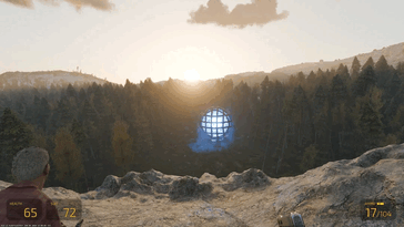 Supuesta captura de pantalla de Half-Life 3. 