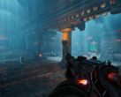Abyssus permite a los jugadores cambiar entre ocho armas únicas, cada una de ellas modificable con uno de los 45 mods posibles. En la imagen, una captura de pantalla del juego. (Fuente de la imagen: Steam)