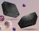 El Revo Box con Ryzen AI 9 465 cuenta con un elegante chasis negro. En la imagen: una foto promocional que muestra el mini PC desde diferentes ángulos.