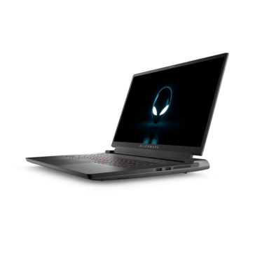 Lado del Alienware m17 R5 (imagen vía Dell)