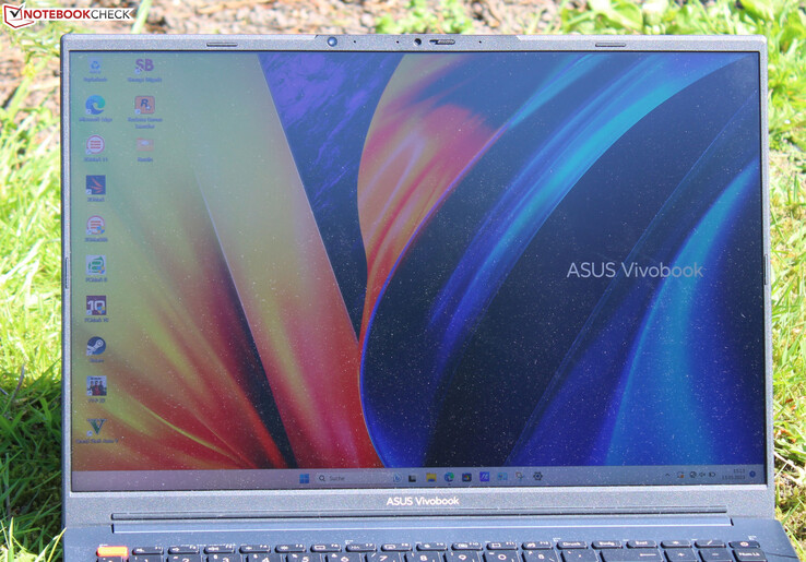 El VivoBook al aire libre