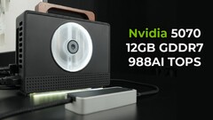 La campaña de Kickstarter de eGryphon presenta una GPU externa compacta con OCuLink 5.0, compatibilidad con Thunderbolt 5 y 400 W de potencia integrada.