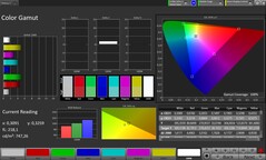 Espacio de color CalMAN sRGB