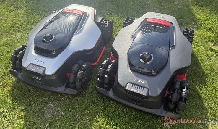Reseña y comparación del Mova LiDAX Ultra AWD (derecha) y el Dreame A3 AWD Pro (izquierda)