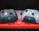 La GameSir G7 Pro Zenless Zone Zero Edition expuesta en el Tokyo Game Show. (Fuente de la imagen: GameSir)