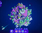 En Star Birds, de Kurzgesagt, usted extrae recursos de los asteroides y los utiliza para expandir su civilización de aves. (Fuente de la imagen: Steam)