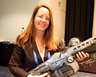 La productora ejecutiva de Gears of War, Laura Fryer, en la GDC 2008