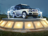 El Clase G eléctrico llamado Mercedes EQG podría recibir una útil función todoterreno conocida por el Rivian R1T (Imagen: Mercedes)