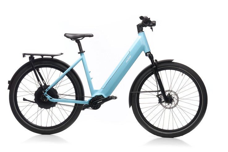 La bicicleta eléctrica Möve Voyager V10 con cuadro escalonado. (Fuente de la imagen: Möve)