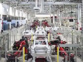 Tesla Giga Shanghai pausa la producción del Modelo Y para instalar mejoras (Fuente de la imagen: Tesla en Weibo)