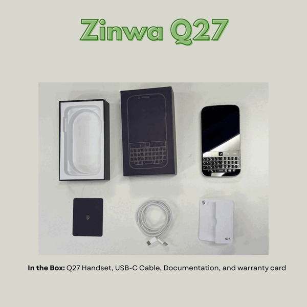 El Zinwa Q27 es compatible con la carga por cable e inalámbrica, pero no incluirá un cargador en la caja.