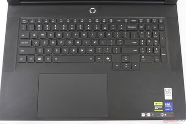 Teclado espacioso con pocos cambios respecto al Legion Pro 7 16