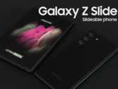 Un render de "Galaxy Z Slide". (Fuente: LetsGoDigital)