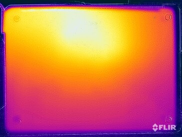 Prueba de tensión de temperaturas superficiales (abajo)