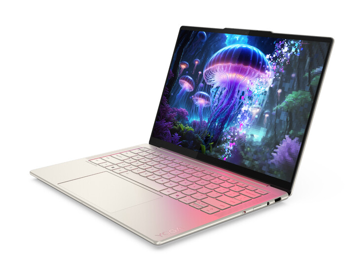 Yoga Slim 7i Edición Aura - Seashell. (Fuente de la imagen: Lenovo)
