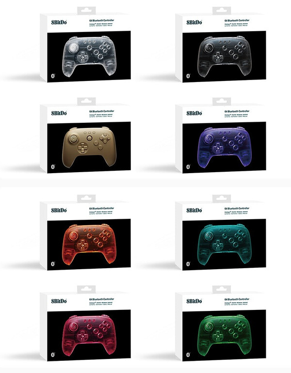Los nuevos colores estarán disponibles en cantidades muy limitadas y no se enviarán hasta febrero de 2026. (Fuente de la imagen: 8BitDo)