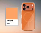 El Apple iPhone 17 Pro también se ofrecerá en naranja. (Fuente de la imagen: @MysteryLupin / Pantone, editado)