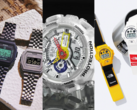 De izquierda a derecha (en la foto): El rag &amp; bone × Casio Vintage Premium, el A$AP Ferg GA-110FRG-7AER, y el Supreme × The North Face DW-6900SNF-1A. (Fuente de la imagen: Casio. G-Central)