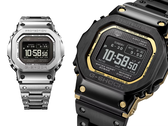 La Casio GMW-BZ5000D-1 (izquierda), y la GMW-BZ5000BD-1 (derecha), fotografiadas sobre fondo blanco. (Fuente de la imagen: Casio España - editado)