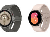 El Galaxy Watch5 y el Galaxy Watch5 Pro estarán disponibles en al menos dos y tres opciones de color, respectivamente. (Fuente de la imagen: 91mobiles)