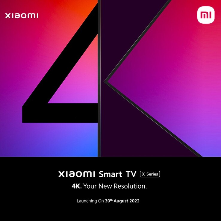 ...y televisores inteligentes de la serie X para el mercado indio. (Fuente: Xiaomi India vía Twitter)