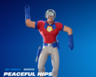 El emote Caderas pacíficas tal y como se muestra en el cliente de Fortnite (fuente de la imagen: iFireMonkey X)