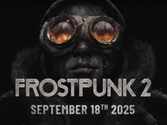 Una captura de pantalla de la fecha de lanzamiento en consolas de Frostpunk 2 del tráiler ahora oculto (fuente de la imagen: VGT Gaming News X)